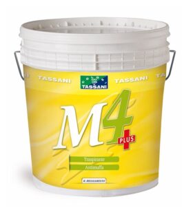 Pittura traspirante antimuffa anticondensa per pareti e soffitti Tassani M4