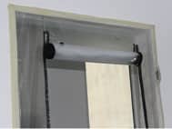 Porta antipolvere in plastica con zip dimensioni 2.10 m x 1.10 m