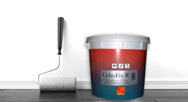 Fissativo acrilico bianco CEBOS CEBOFIX R interni/esterni per decorativi