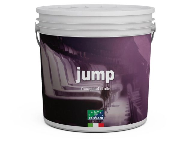 Pittura decorativa effetto sabbiato metallico Tassani JUMP ORO - vari colori e formati