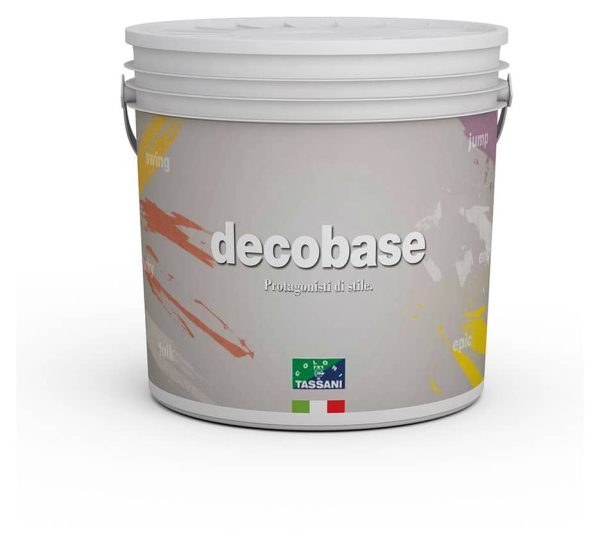 Fondo di prearazione TASSANI DECOBASE ad alta copertura bianco vari formati