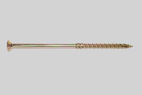 Vite truciolare per legno zincata extra svasante diametro 6 mm varie misure (pz.100)