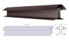Colmo ventilato in lamiera zincata preverniciata 1 m TURBO AIRY h110
