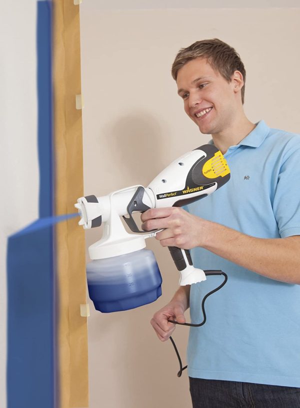 Pistola per verniciare elettrica per Pitture Murali Interne Wagner Wall Perfect W565 + Spruzzatore PS 800 - immagine 2