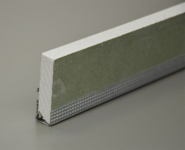 Paraspigolo cartongesso a l forato martellinato in lamiera zincata akifix 14 x 22 mm x 3 m