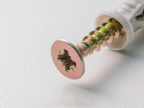 Tasselli ad espansione 6x30 mm con vite con collarino in nylon per parete vuota 200 PEZZI