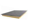 Pannello lana di roccia con guaina bituminosa per coperture 120x100 cm SPESSORE 6 CM