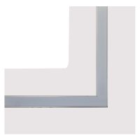 Raccordo a L in cartongesso con profilo per led GYPSOCOMETE ANGLE