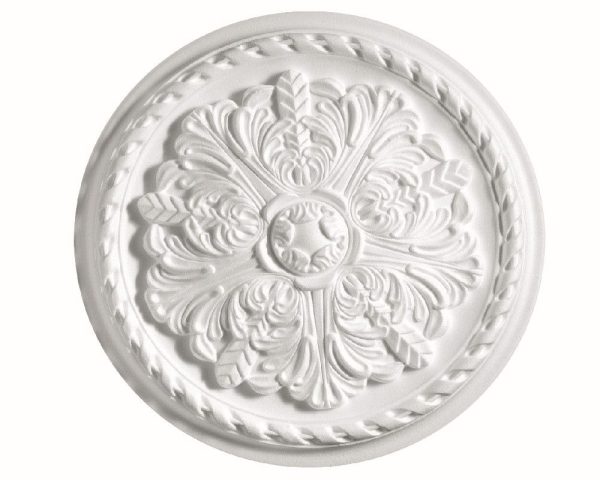 Rosone in polistirolo per soffitto modello ER44 diametro 44 cm