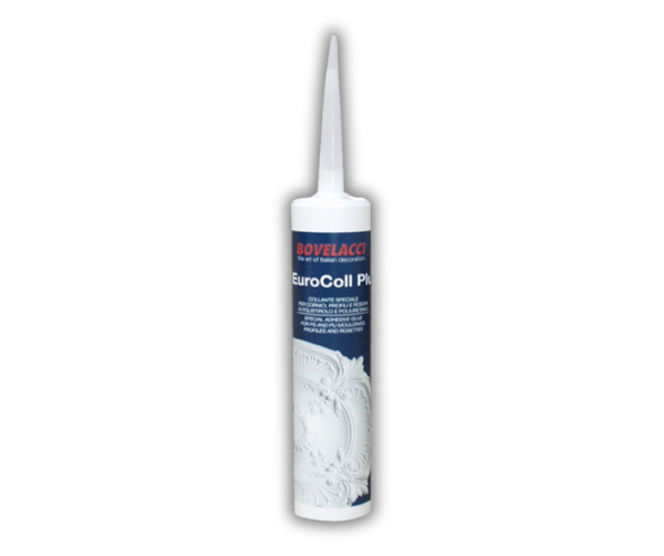 Colla Bianca per Cornici Rosoni ed Elementi in Polistirolo Eurocoll 450 g