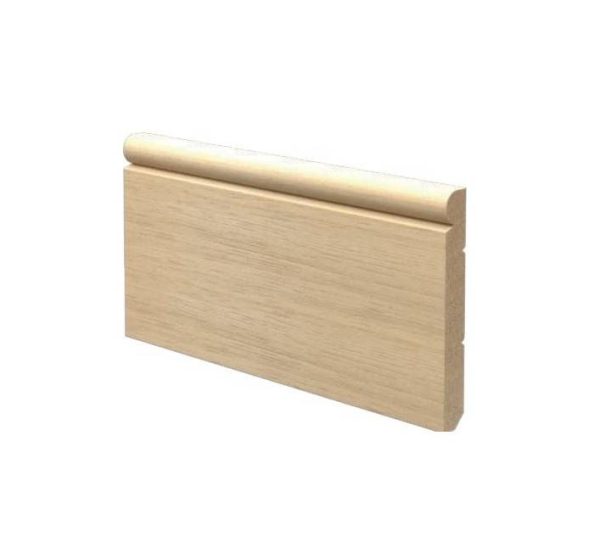 Battiscopa in legno ayous grezzo 70x9 mm lunghezza 2 metri Toscan Stucchi Art.640