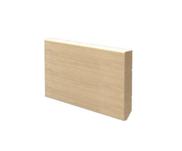 Battiscopa in legno ayous grezzo 80x14 mm lunghezza 2 metri Toscan Stucchi Art.632