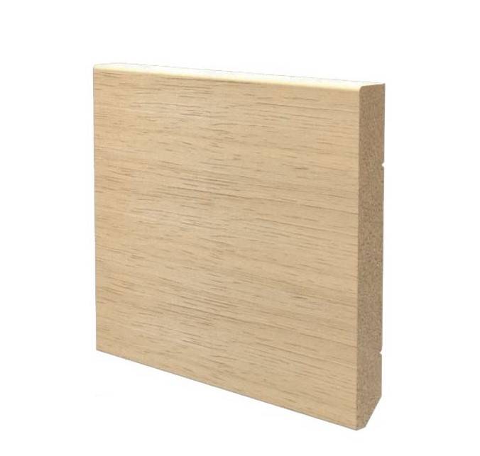 Battiscopa in legno ayous grezzo 120x14 mm lunghezza 2 metri Toscan Stucchi Art.644