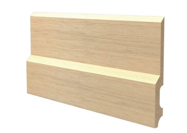 Battiscopa in legno ayous grezzo 150x18 mm lunghezza 2 metri Toscan Stucchi Art.636