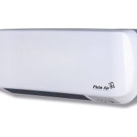 Termoconvettore elettrico a parete e da tavolo bianco con telecomando Convex Parete
