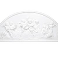 Bassorilievo in gesso colore bianco dimensioni 52 x 118 cm Toscan Stucchi Linea Gesso Art. 1135