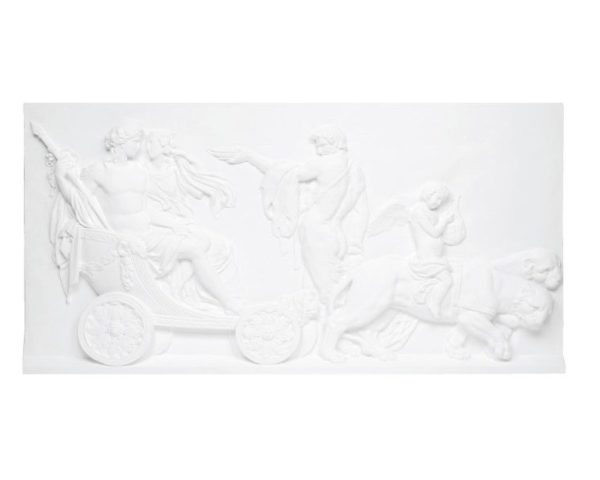 Bassorilievo in gesso colore bianco dimensioni 57 x 109 cm Toscan Stucchi Linea Gesso Art. 1338