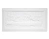 Bassorilievo in gesso colore bianco dimensioni 42 x 75,5 cm Toscan Stucchi Linea Gesso Art. 1267