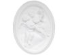 Bassorilievo in gesso colore bianco dimensioni 48 x 38,5 cm Toscan Stucchi Linea Gesso Art. 1142