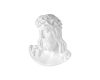 Volto Cristo in gesso 27 x 24 x 11 cm Toscan Stucchi Linea Gesso Art. 359