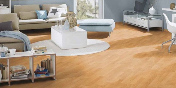 Pavimento laminato in legno rovere 1285 x 192 x 7 mm Baufloor " Granata " - scatola 10 pz