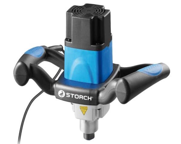 Miscelatore per materiali fluidi per pittura colla intonaco fino a 25 kg Storch Quick Mixx