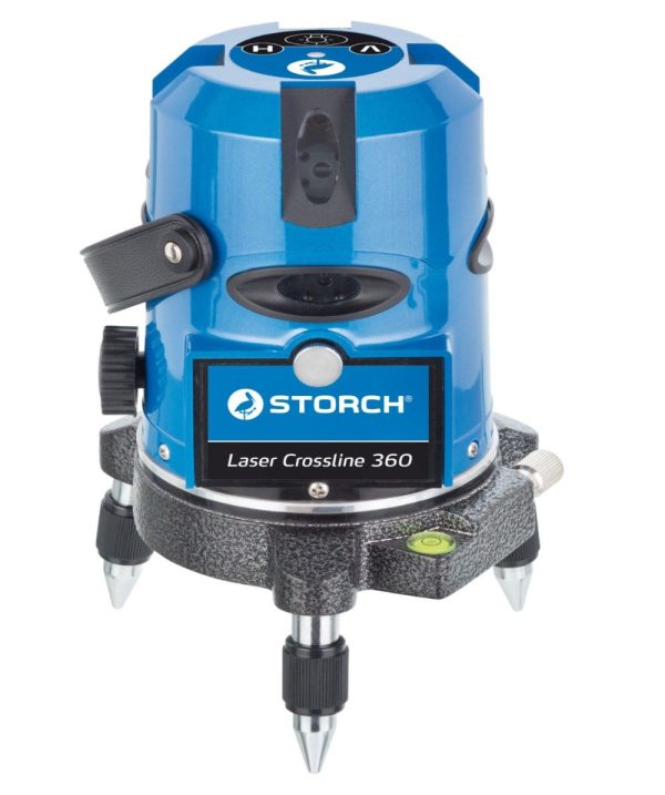 Laser lineare con autolivellamento magnetico con linee ben visibili Storch Crossline 360