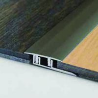 Profili di dilatazione superiore in alluminio per laminato h 7 e 8 mm Baufloor