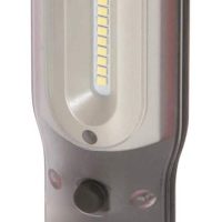 Torcia anti - shock portatile LED a batteria al litio + caricatore AC e presa accendisigari Ribitech