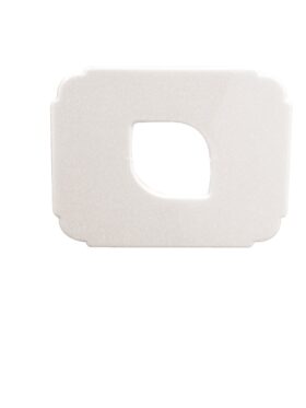 Sottointerruttore per protezione dei muri " Lux " - Bianco - CONFEZIONE 100 PZ