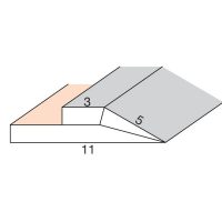 Segnapassi led in cartongesso lineare 30° per pareti e soffitti - lunghezza 200 cm