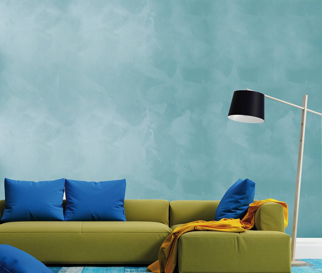Pittura decorativa effetto metallizzato argentato CEBOSTYLE - LT 1