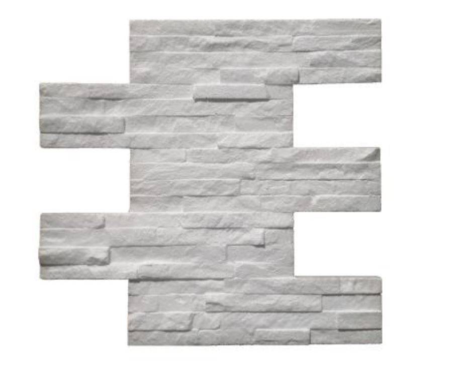 Finto mattone in polistirolo "QUARZO MODERNO" - KIT 7 PANNELLI 48 x 38 x 2,5 cm