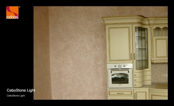 Applicazione pittura decorativa effetto sabbiato cebostone light