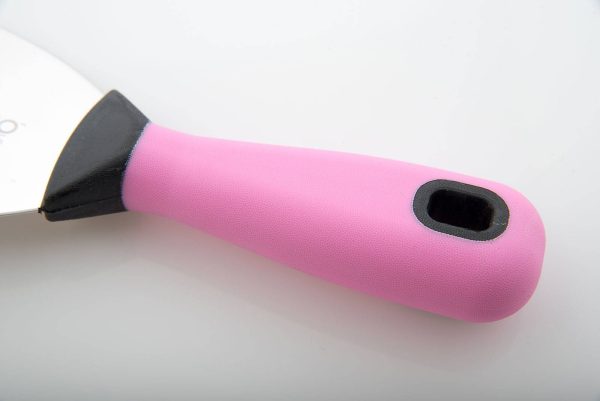 Spatola a specchio 60 mm in acciaio inox flessibile e resistentissima Marmorino Tools VENICE