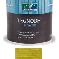 Impregnante per legno ad acqua per esterni ed interni Tassani LEGNOBEL - QUERCIA