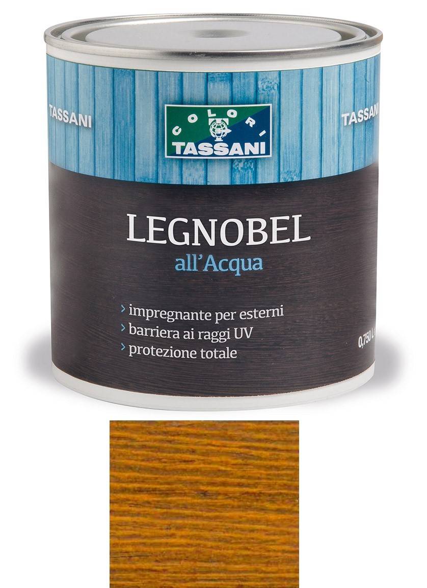 Impregnante per legno ad acqua per esterni ed interni Tassani LEGNOBEL - NOCE ESOTICO
