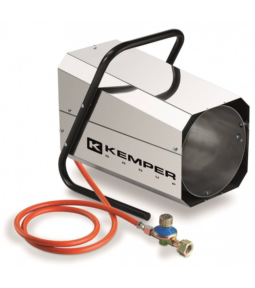 Generatore di aria calda a gas potenza regolabile 11-20 kW/h