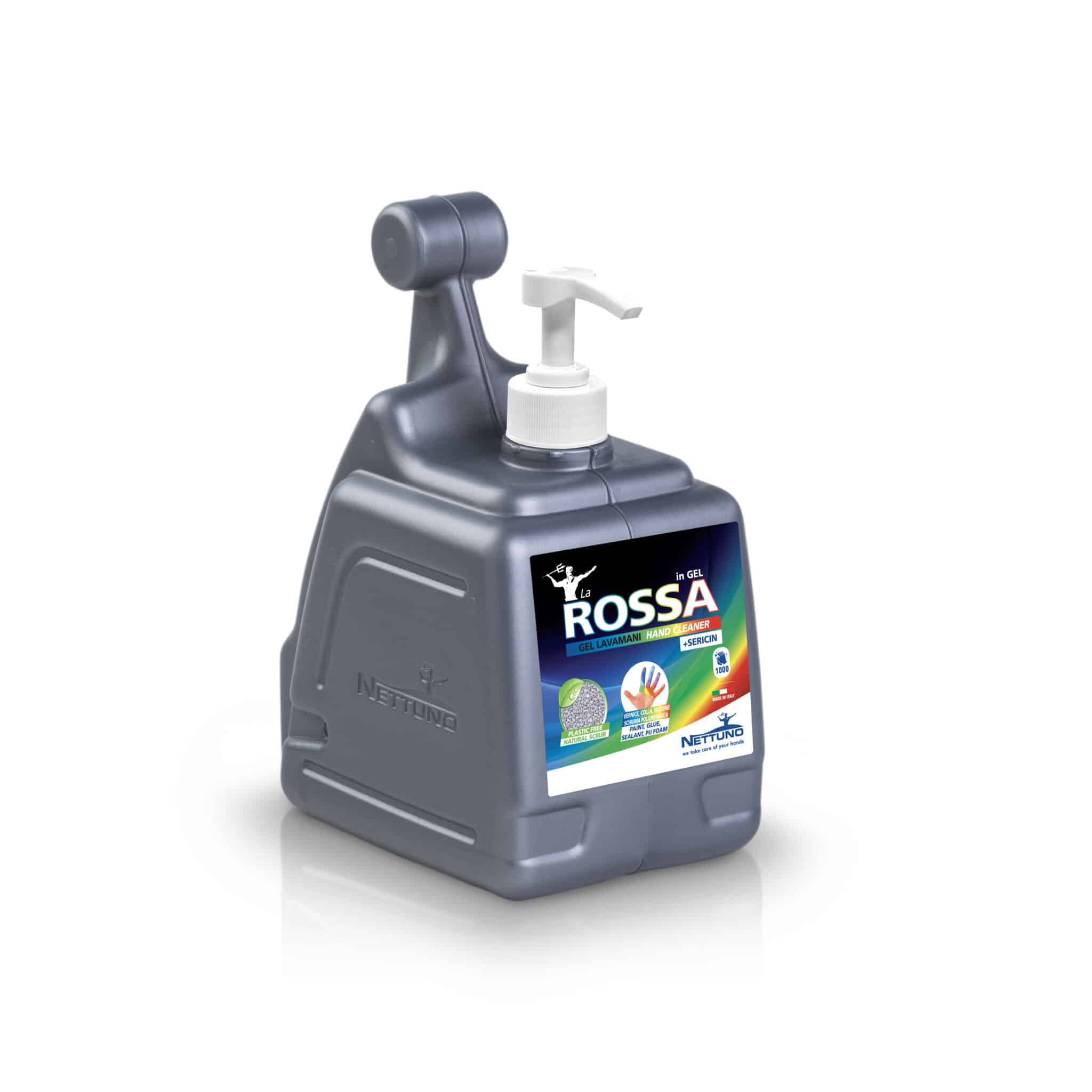 Gel lavamani con microsfere e sericina per vernici Nettuno La Rossa 3 litri