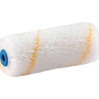 Rullo piccolo professionale per pittura all'acqua e solvente pareti e facciate in poliammide larghezza 6 cm