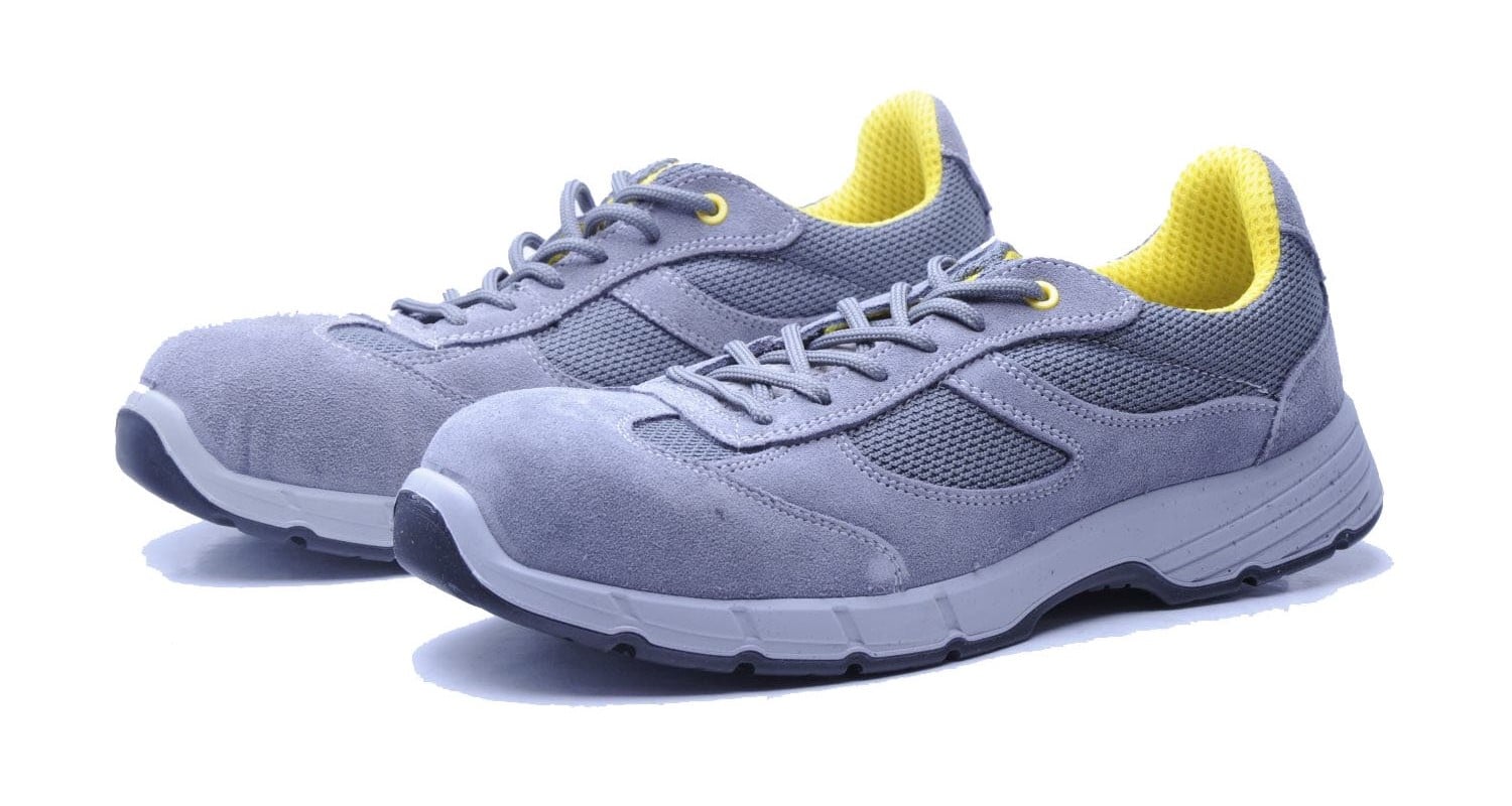 Scarpe antinfortunistiche leggere s1p basse comode in crosta scamosciata Garsport Dynamic Low