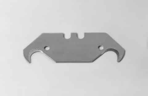 Lama trapezoidale per cutter a 2 uncini