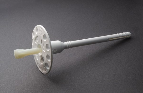 Tassello per cappotto con perno in nylon caricato in fibra di vetro ø 10 mm