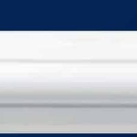 Cornice in gesso colore bianco dimensioni 6.5 x 4.5 x 150 cm Toscan Stucchi Art. 2134