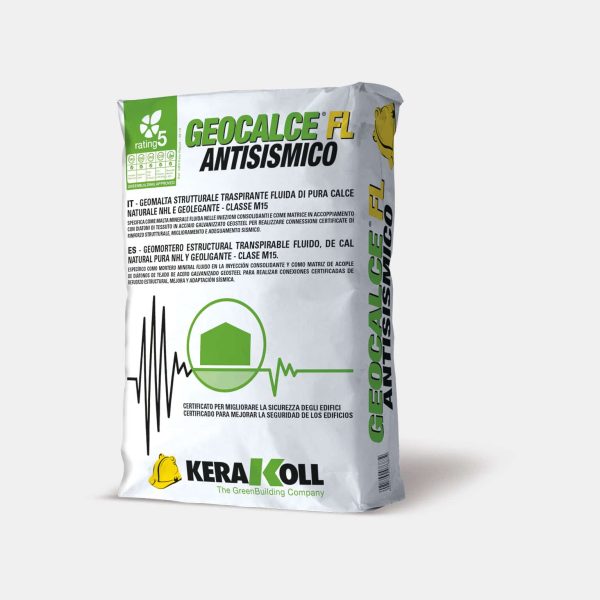 Geocalce FL antisismico malta strutturale kerakoll 25 kg