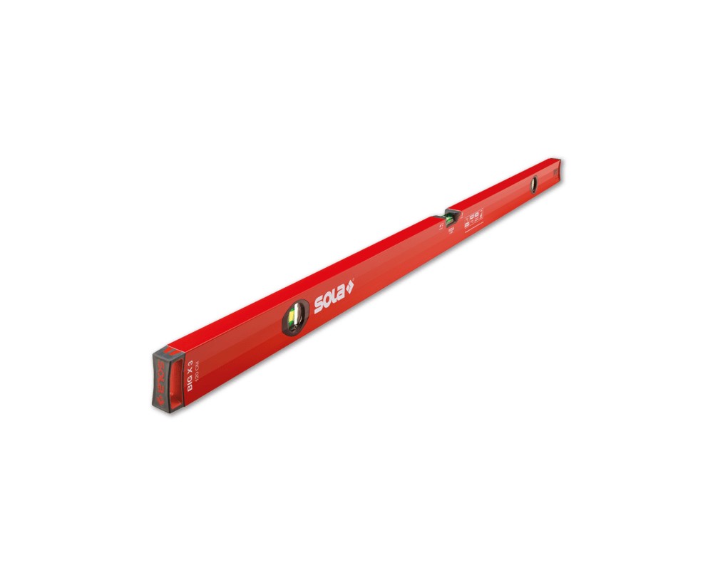 Livella a bolla professionale Sola Alluminio 3 Fiale Big X 3