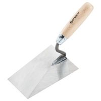 Cazzuola per stucco in acciaio con impugnatura in legno 160 mm Storch