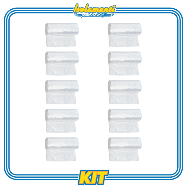 Telo copritutto 4x5 metri Trasparente Rotolo 7 Micron Storch