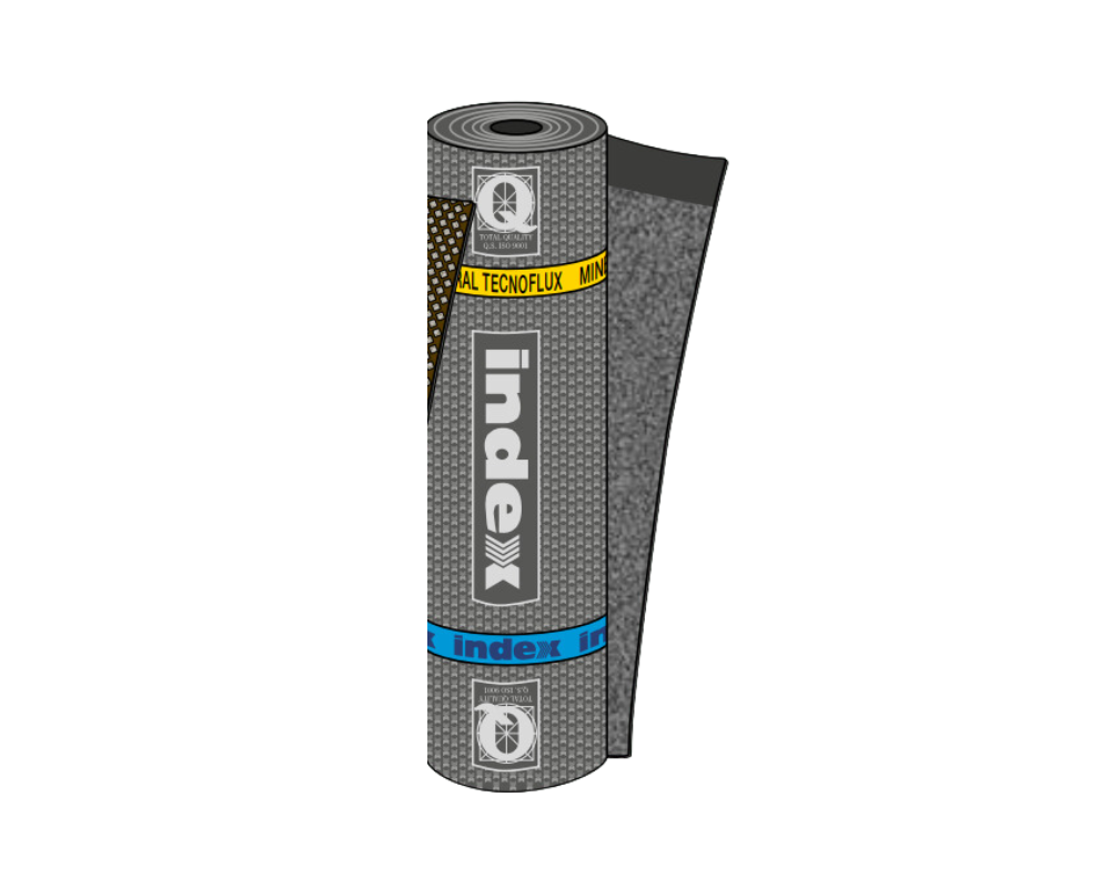 Membrana bituminosa Ardesiata 4.5 Kg/mq Index Mineral Tecnoflux