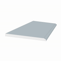 Lastra cartongesso 200x120 cm spessore 13 mm Gyproc Wallboard 13